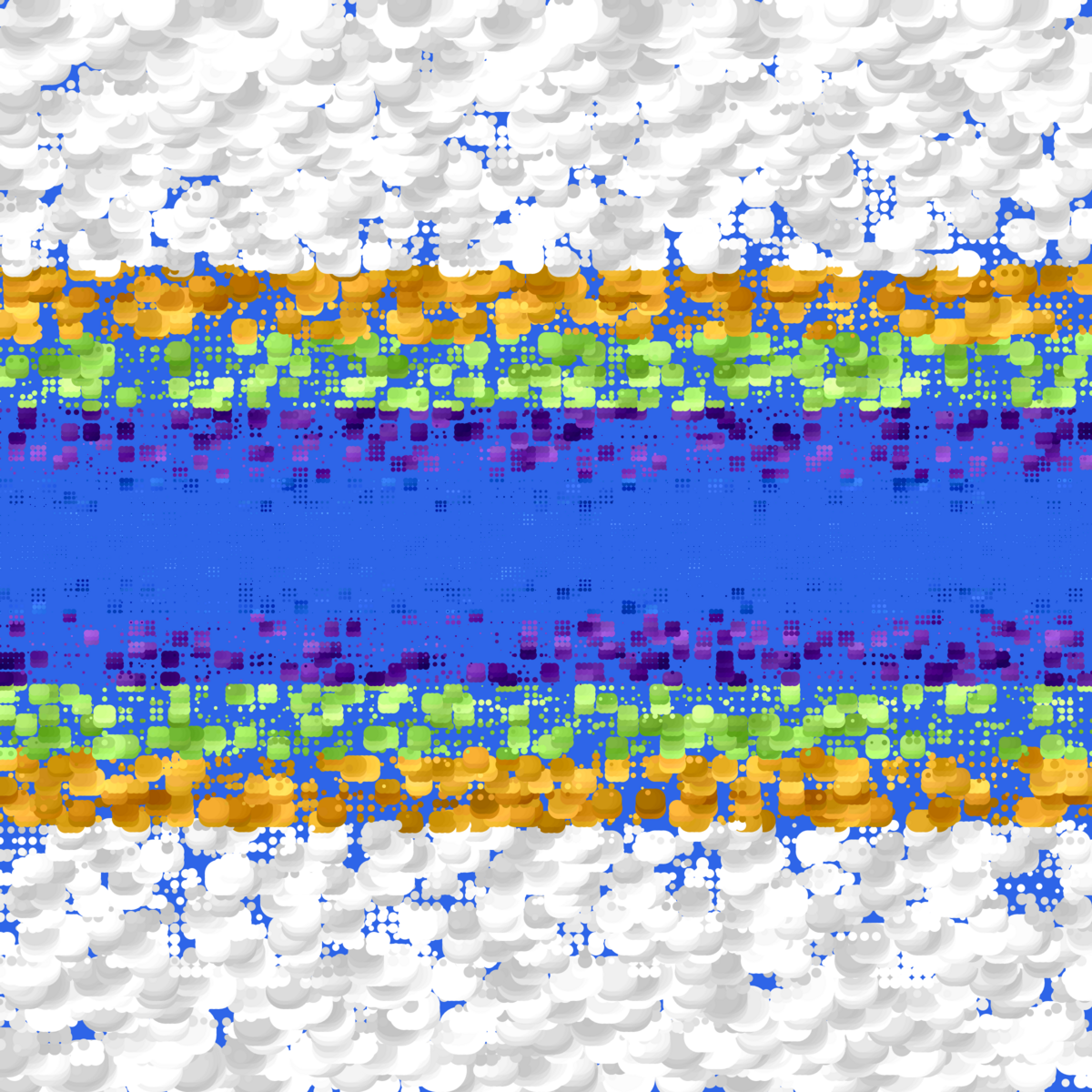 Dot Matrix Gradient Study #134 | Archipelago